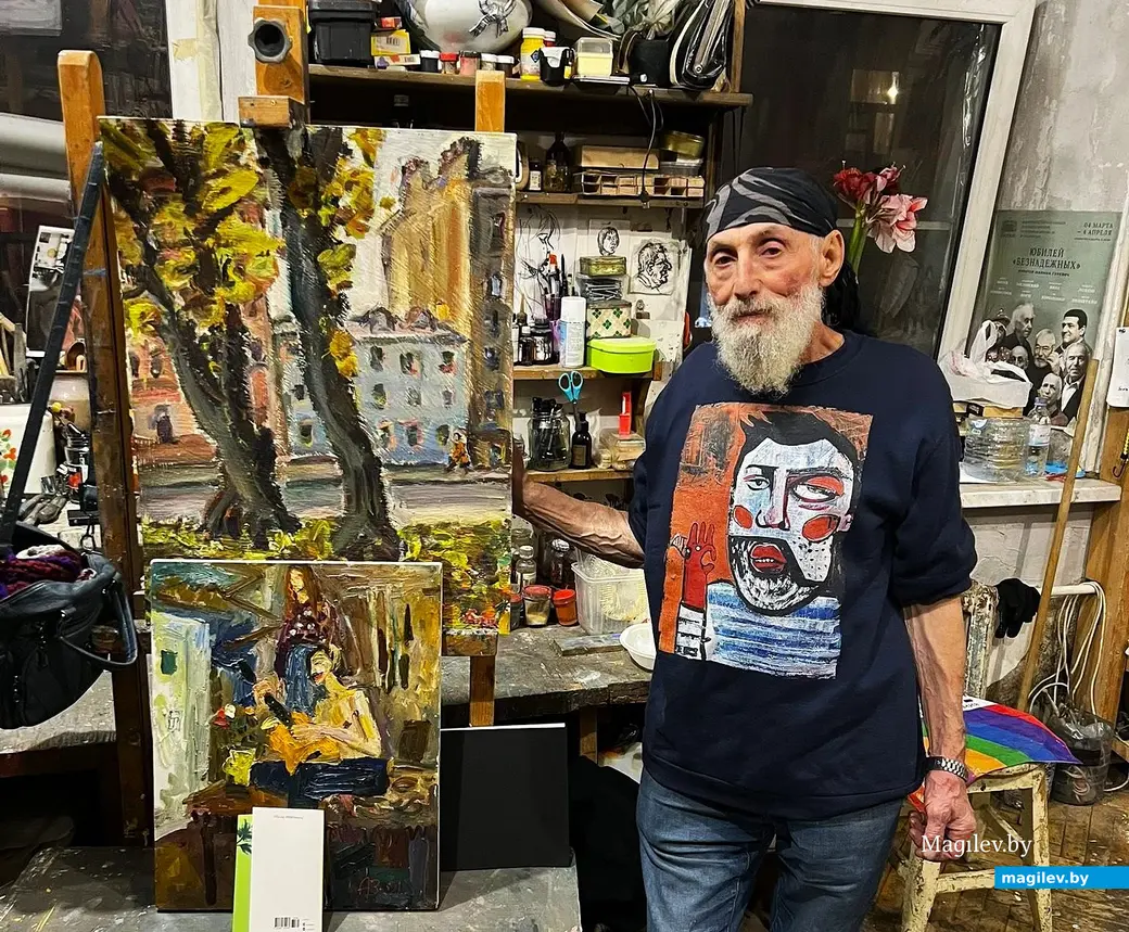 23.11.2025, Санкт-Петербург. Борис Борщ и его картины.