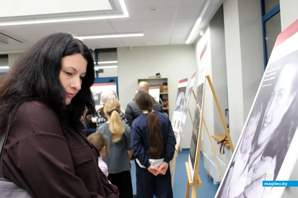 25 ноября 2025 года. Могилев. Еврейский просветительский центр. Открытие выставки «Как человек мог сотворить такое?».