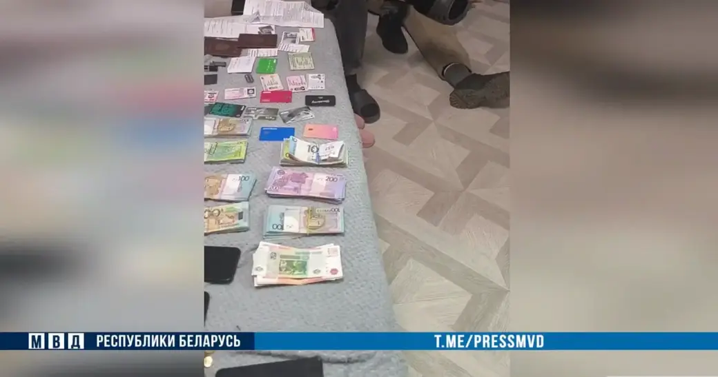 Скан с видео МВД РБ