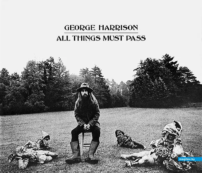 Конверт тройного диска Джорджа Харрисона «All Things Must Pass» («Все проходит»).