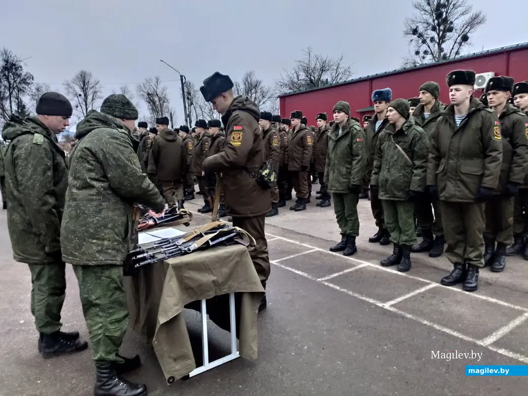 1.12.2025 г. Бобруйск. Начало учебного года в 147-м зенитном ракетном полку и 92-м реактивном артиллерийском полку Сил специальных операций.