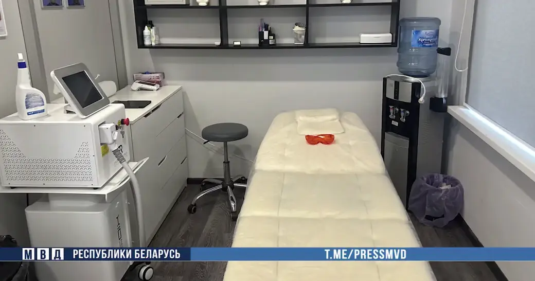 Нелегальный бизнес на «красоте» выявили могилевские правоохранители. Скан видео МВД РБ