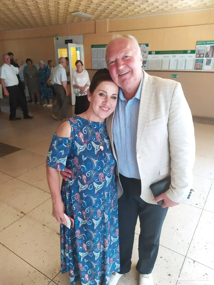 1 августа 2025 года. Анатолий Синковец с Ниной Шарубиной на празднике в Осово.