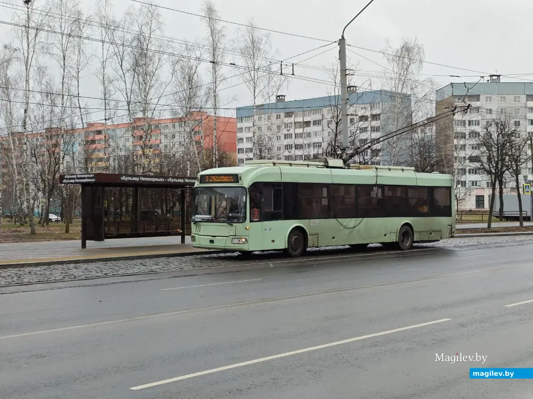 2 декабря 2025 года. Могилев. Улица Габровская.