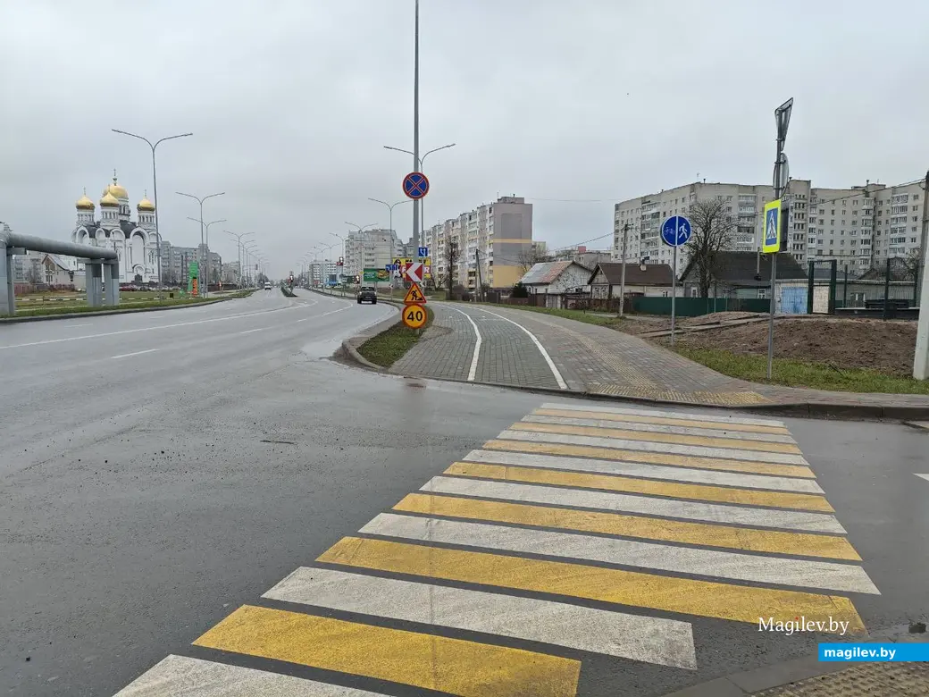 2 декабря 2025 года. Могилев. Улица Габровская.