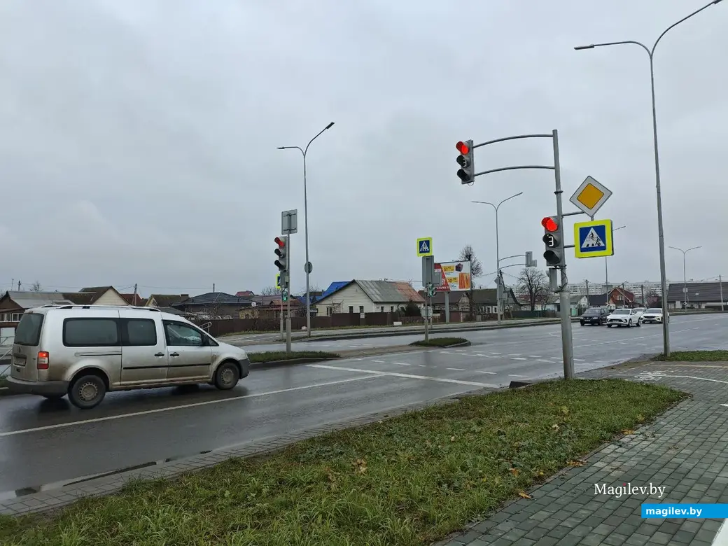 2 декабря 2025 года. Могилев. Улица Габровская.