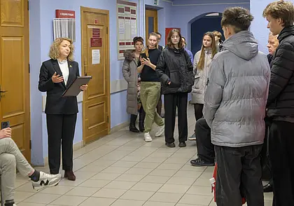 Школьники Бобруйска узнали о работе суда в стенах этого учреждения