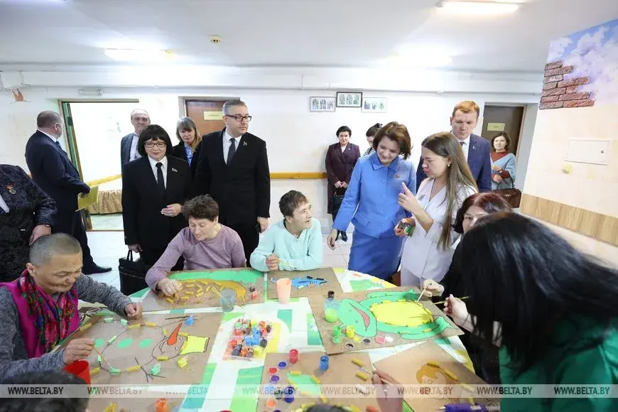 3 декабря 2025 года. В Бобруйском социальном пансионате «Каменка» проходит республиканский форум «Социальное обслуживание – инструмент социальной инклюзии».