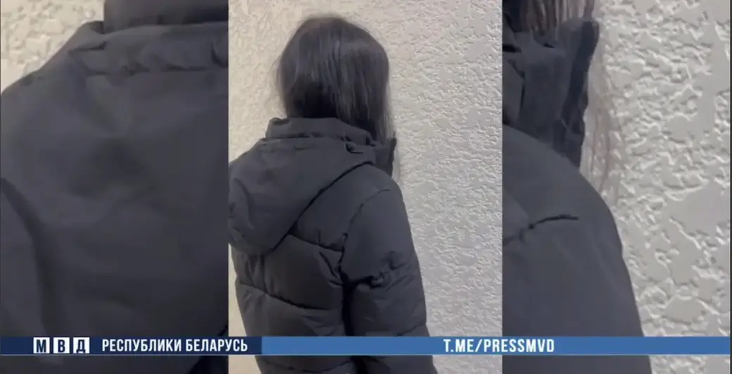 Скан с видео МВД РБ