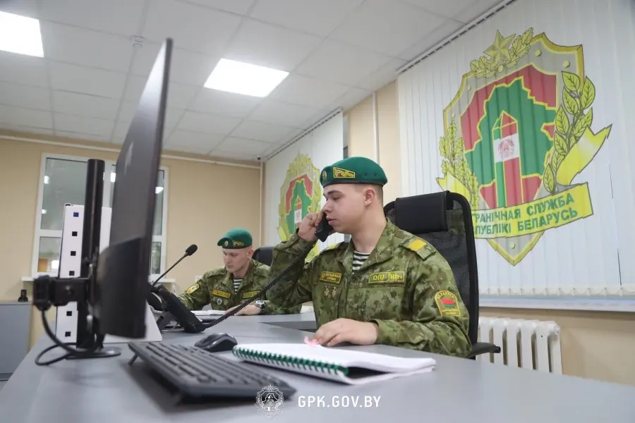 4 декабря 2025 года. На белорусско-украинской границе в Ельском районе открыт обновленный комплекс погранзаставы. Фото: ГПК.