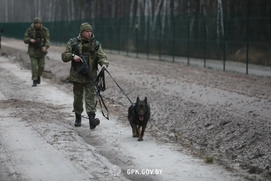 4 декабря 2025 года. На белорусско-украинской границе в Ельском районе открыт обновленный комплекс погранзаставы. Фото: ГПК.