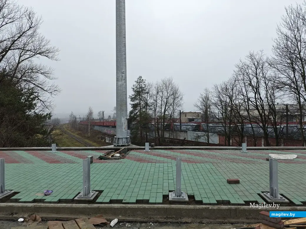 4 декабря 2025 года. Могилев. Реконструкция путепровода по проспекту Витебскому.