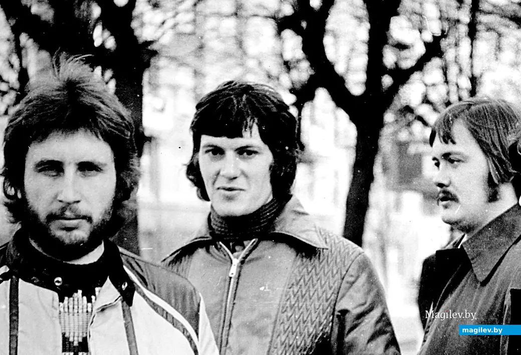 1970-е годы, Могилев. Женя, Алик, Вася.