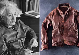 Levi's выпустил копию знаменитой кожаной куртки Альберта Эйнштейна. Сколько стоит