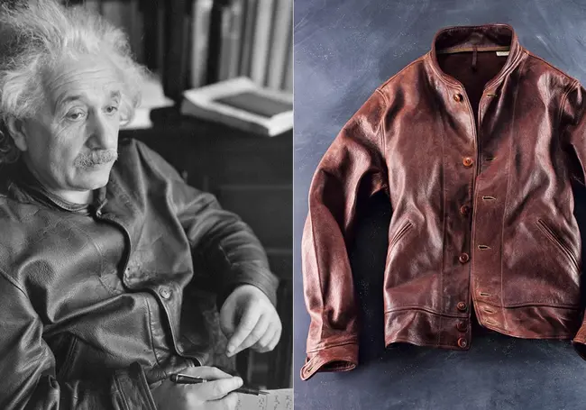 Levi's выпустил копию знаменитой кожаной куртки Альберта Эйнштейна. Сколько стоит
