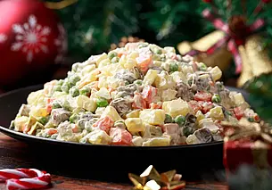 МАРТ: новогодний салат оливье для белорусов стал дешевле, чем в прошлом году