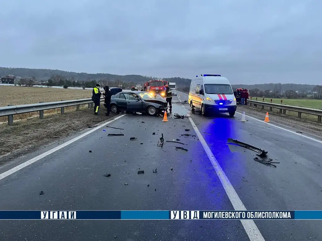7 декабря 2025 года. ДТП в Могилевском районе: один человек погиб, второй – травмирован.