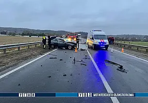 Смертельное ДТП на кольцевой в Могилевском районе: один водитель погиб, второй в больнице