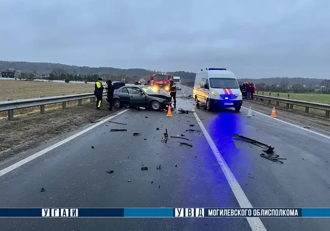 Смертельное ДТП на кольцевой в Могилевском районе: один водитель погиб, второй в больнице
