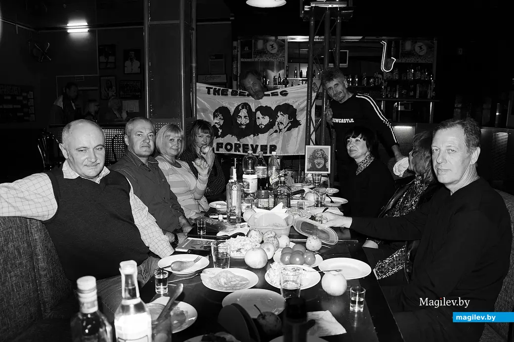 2010-й год, Могилев, клуб «Лига». Леннон forever! Фото Василя Титова.