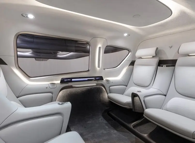 Самолет Valo рассчитан на полет на расстояние до 100 миль со скоростью до 150 миль в час. Фото: Vertical Aerospace.