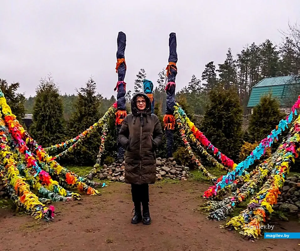 09.12.2025., Борисовский район, д. Костюки. В агроусадьбе «Дом кочевника».