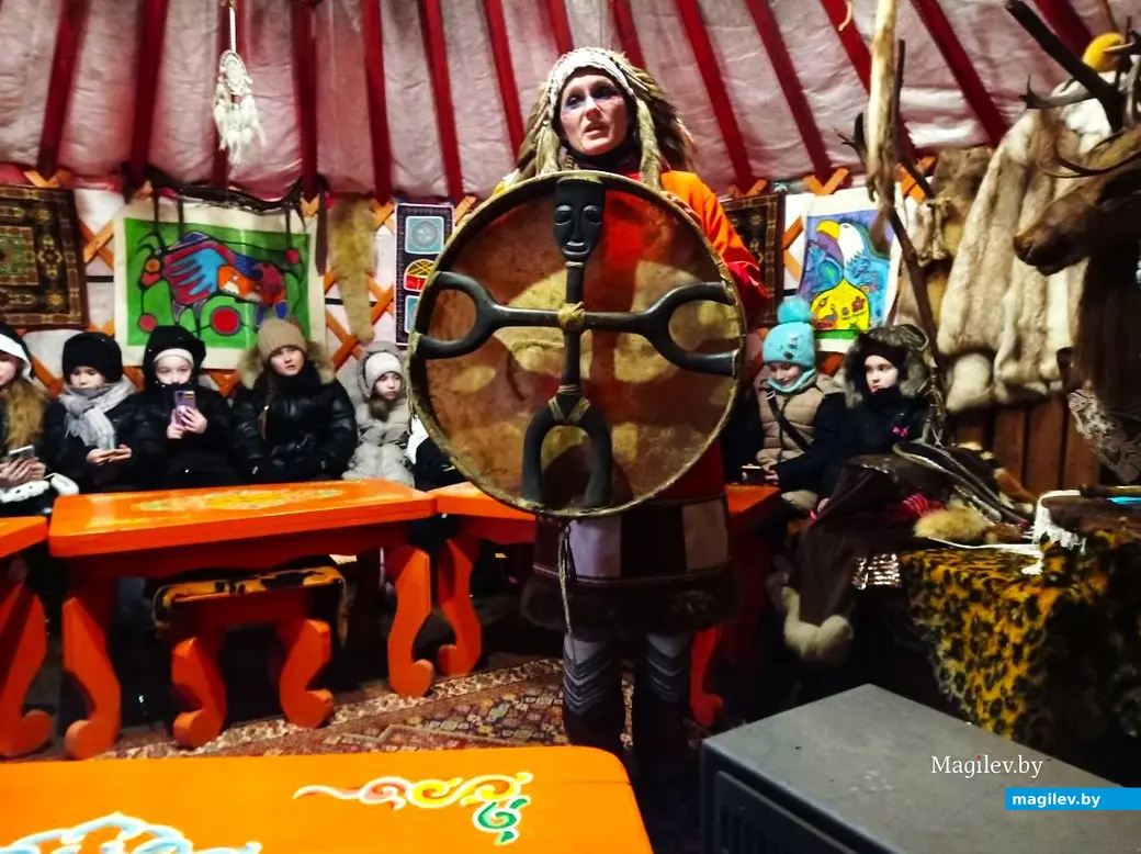 09.12.2025., Борисовский район, д. Костюки. Могилевские школьники в агроусадьбе «Дом кочевника».