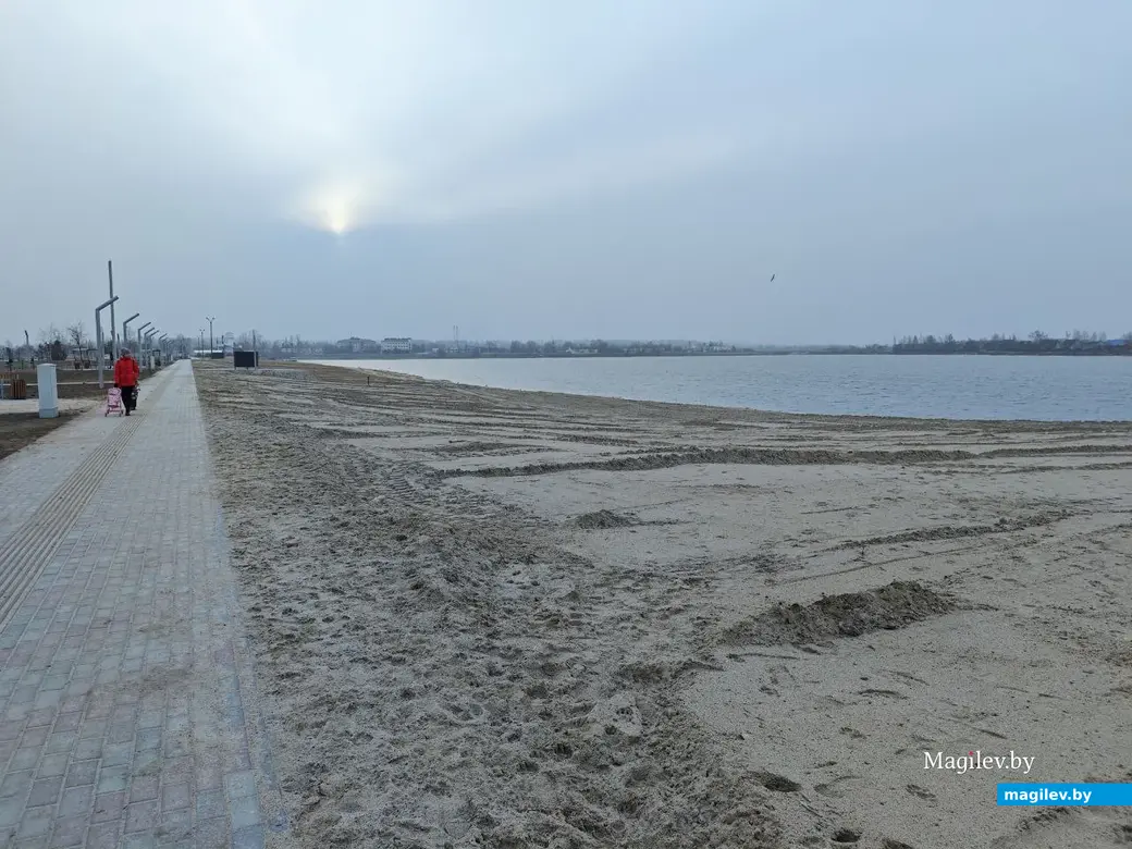 14.12.2025 год. Могилев. Пляж. Святое озеро.