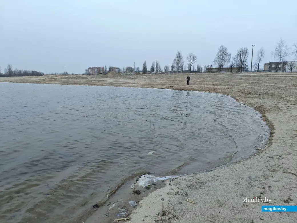 14.12.2025 год. Могилев. Пляж. Святое озеро.