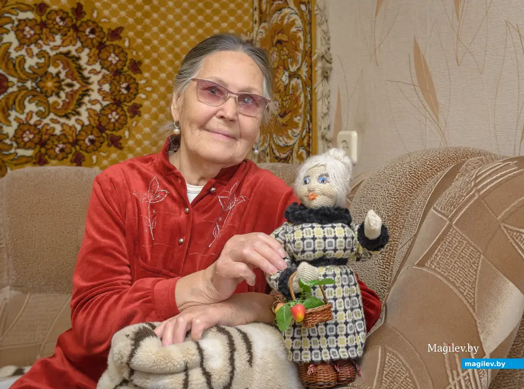 10.12.2025. Ада Павловна Цветкова у себя дома. Фото: Александр ЧУГУЕВ.