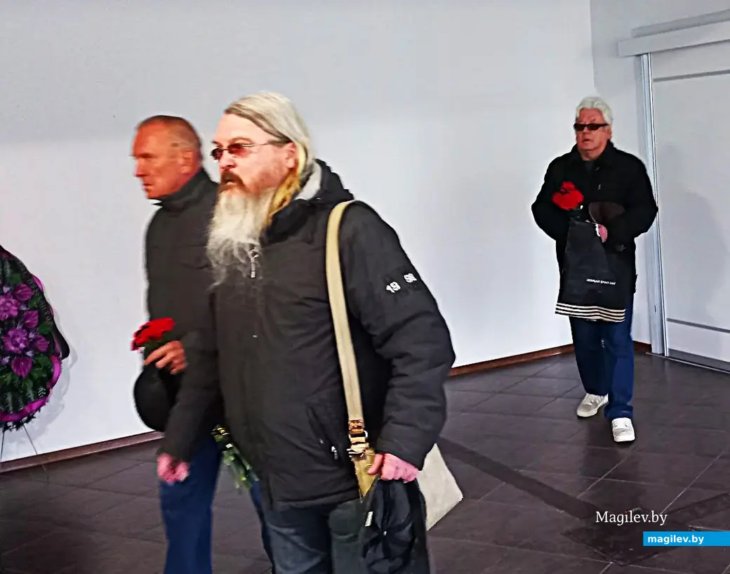 1.10.2025 года, Могилев. Костя Накцев в траурном зале.