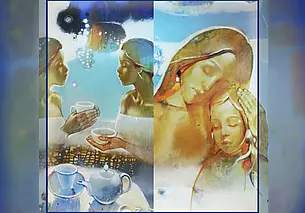 Выставка работ могилевчанки Оксаны Евдокименко в музее Павла Масленикова Могилева