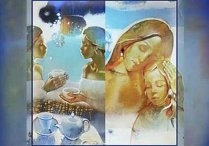 Выставка работ могилевчанки Оксаны Евдокименко в музее Павла Масленикова Могилева