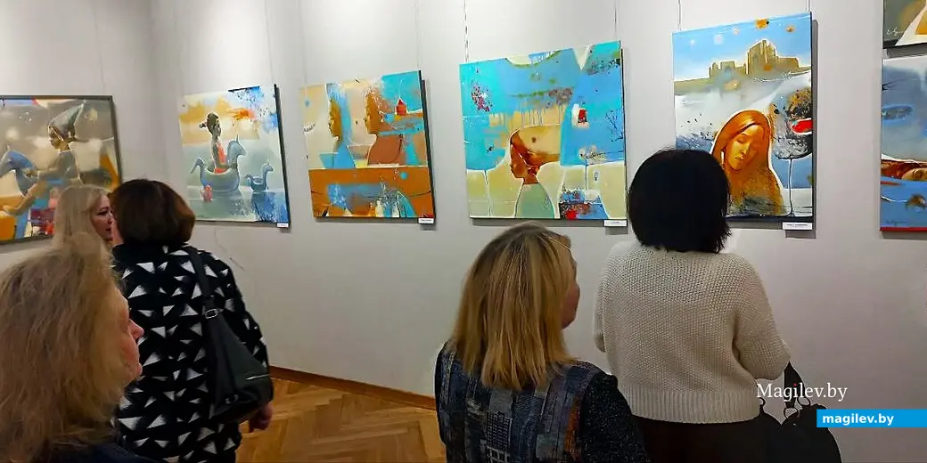 19.12.2025. Могилев, Художественный музей имени Павла Масленикова. Выставка Оксаны Евдокименко.