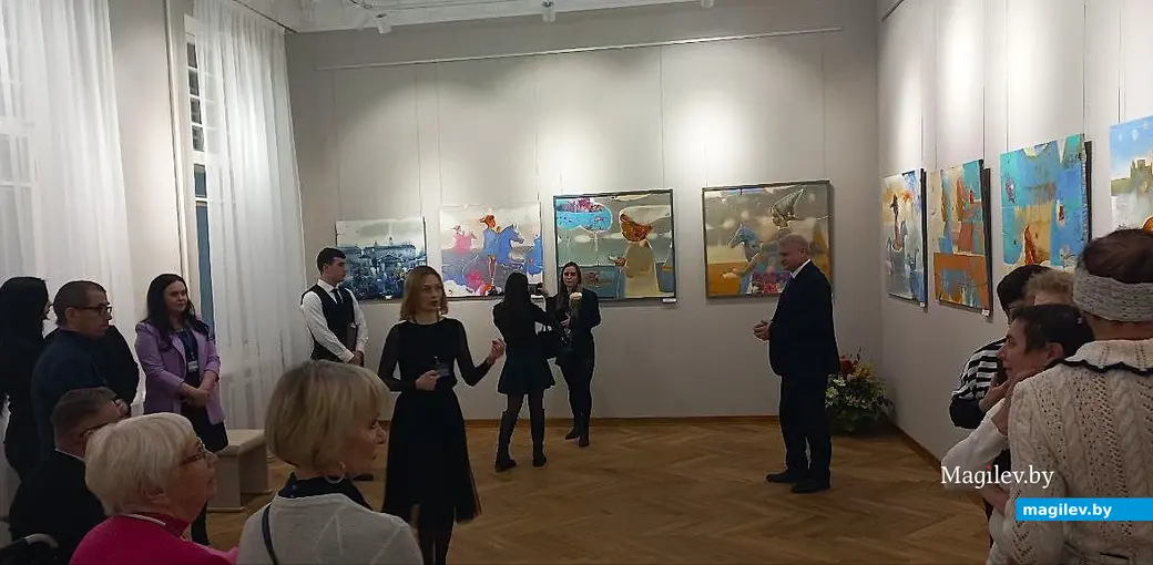 19.12.2025. Могилев, Художественный музей имени Павла Масленикова. Выставка Оксаны Евдокименко.