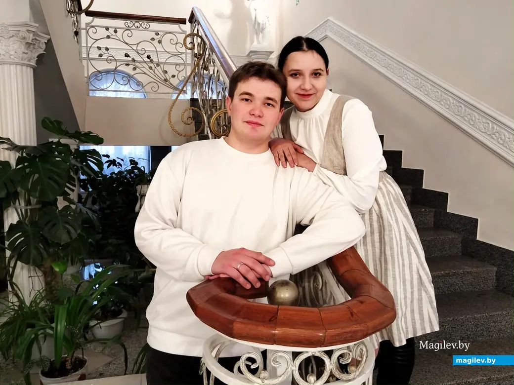 19.12.2025 г. Могилев, ЗАГС. Свадебная пара недели: Василий и Ксения Туньковские.