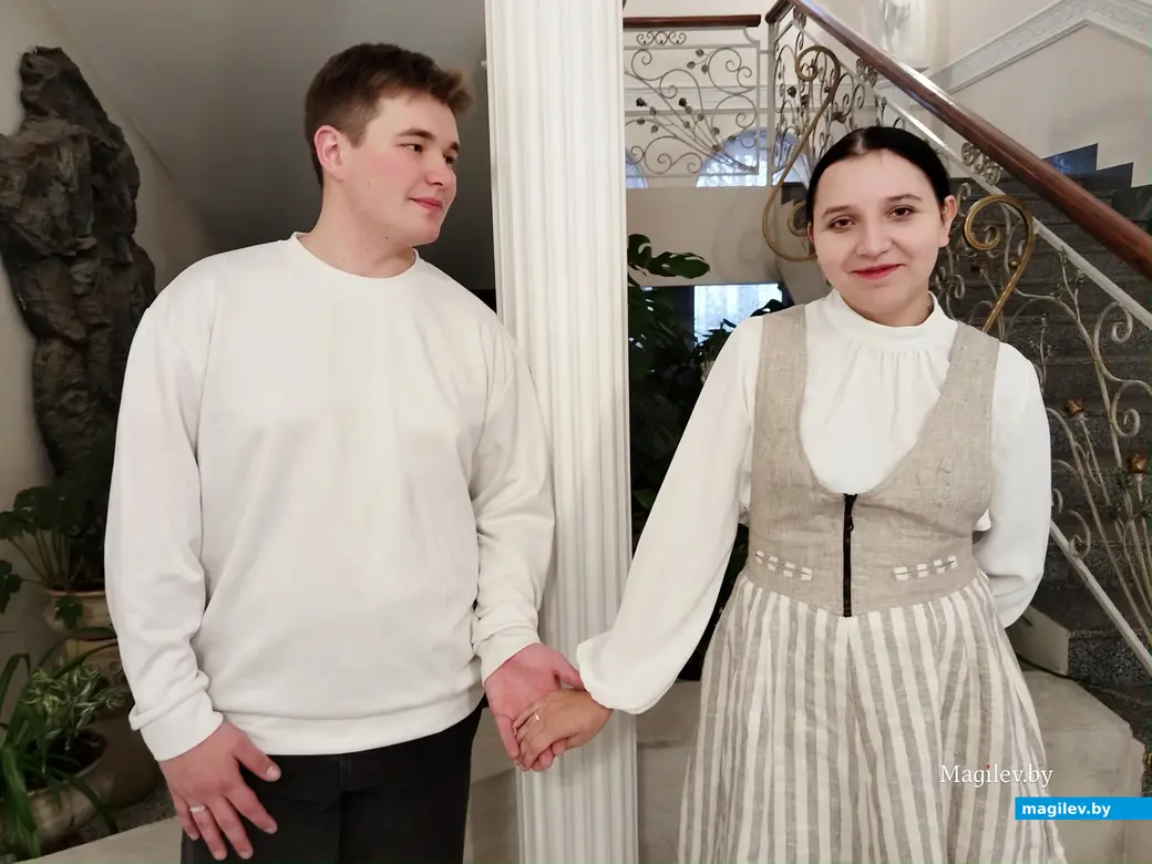 19.12.2025 г. Могилев, ЗАГС. Свадебная пара недели: Василий и Ксения Туньковские.