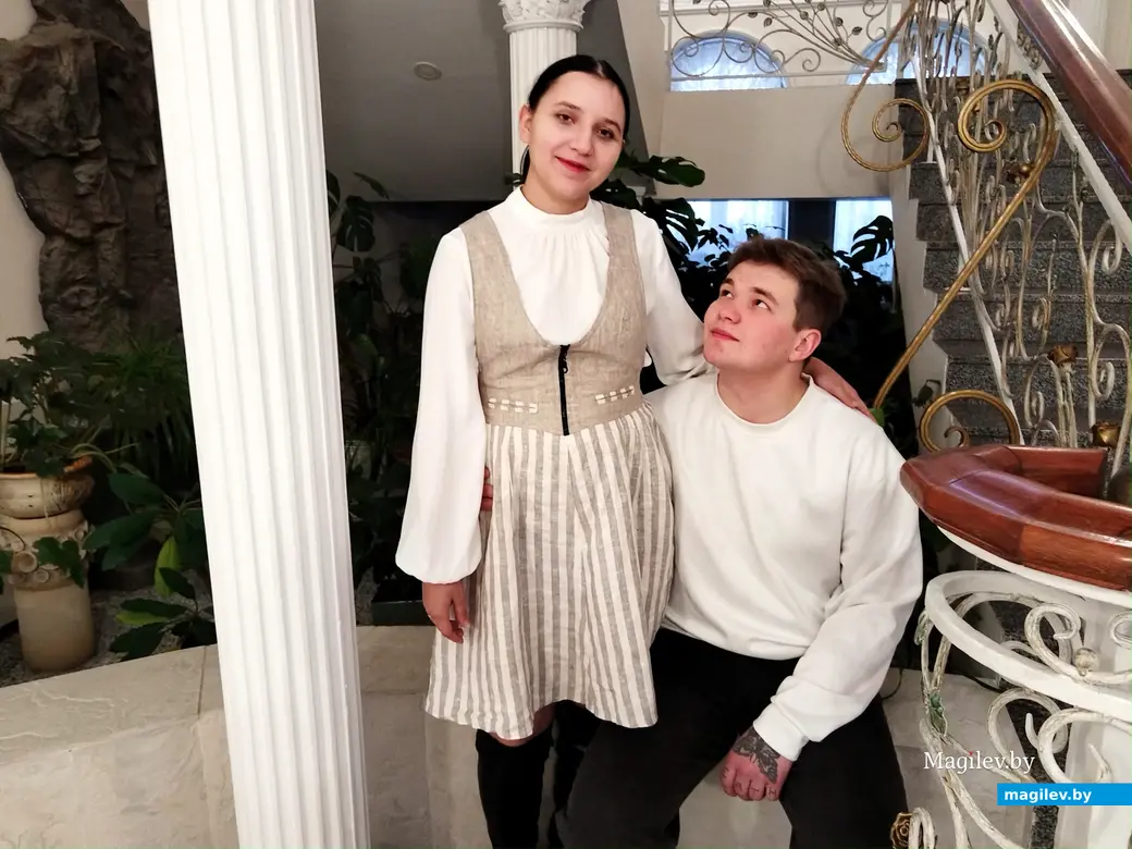 19.12.2025 г. Могилев, ЗАГС. Свадебная пара недели: Василий и Ксения Туньковские.