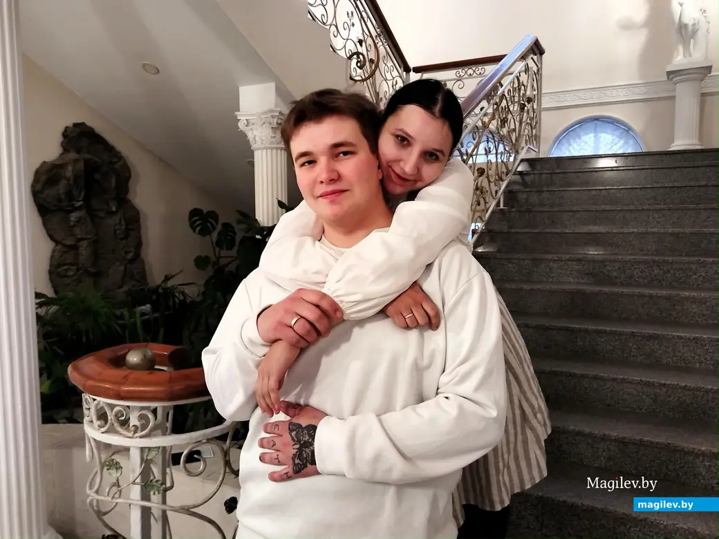 19.12.2025 г. Могилев, ЗАГС. Свадебная пара недели: Василий и Ксения Туньковские.