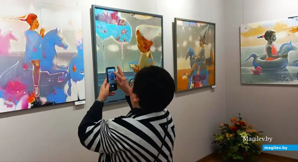 19.12.2025. Могилев, Художественный музей имени Павла Масленикова. Выставка Оксаны Евдокименко.