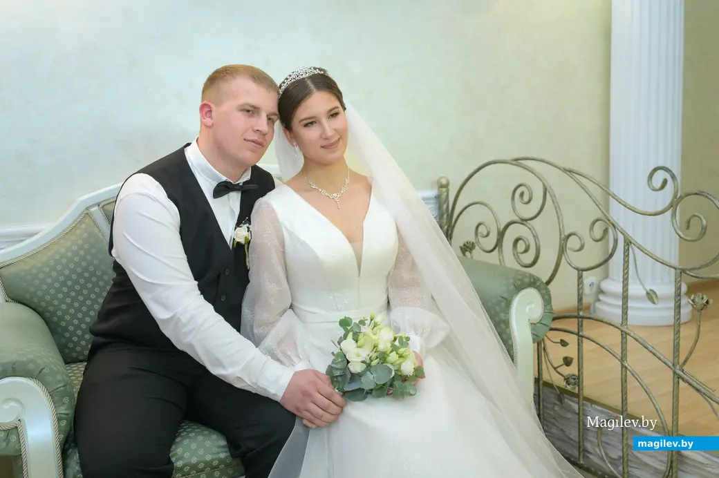 20.12.2025. Отдел ЗАГС Бобруйского горисполкома. Свадебная пара. Анастасия и Данила