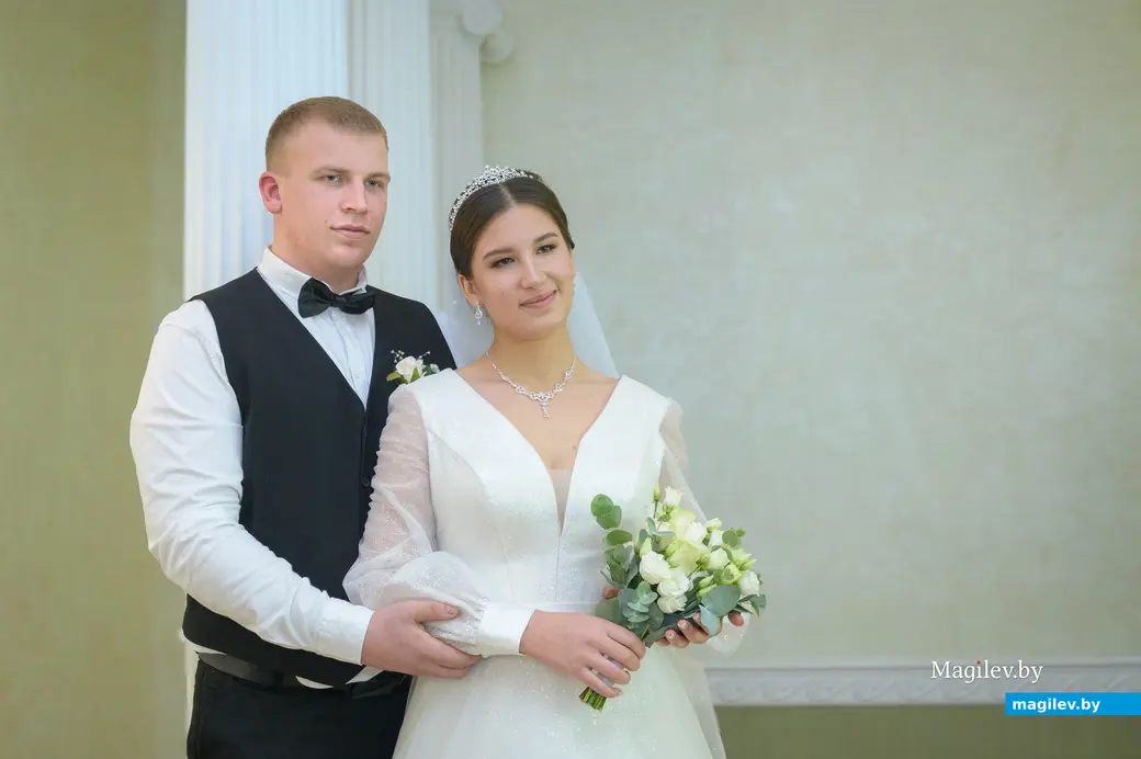 20.12.2025. Отдел ЗАГС Бобруйского горисполкома. Свадебная пара. Анастасия и Данила