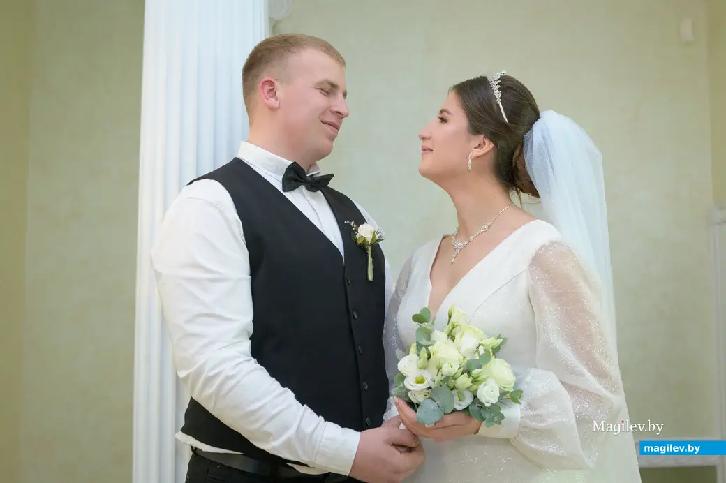 20.12.2025. Отдел ЗАГС Бобруйского горисполкома. Свадебная пара. Анастасия и Данила
