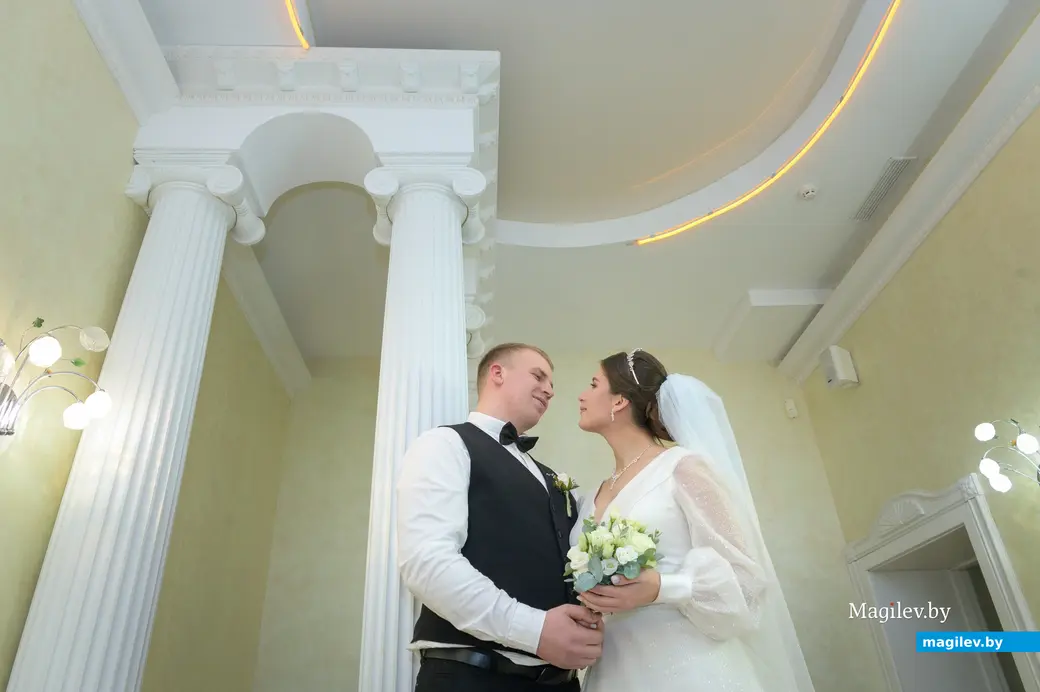 20.12.2025. Отдел ЗАГС Бобруйского горисполкома. Свадебная пара. Анастасия и Данила