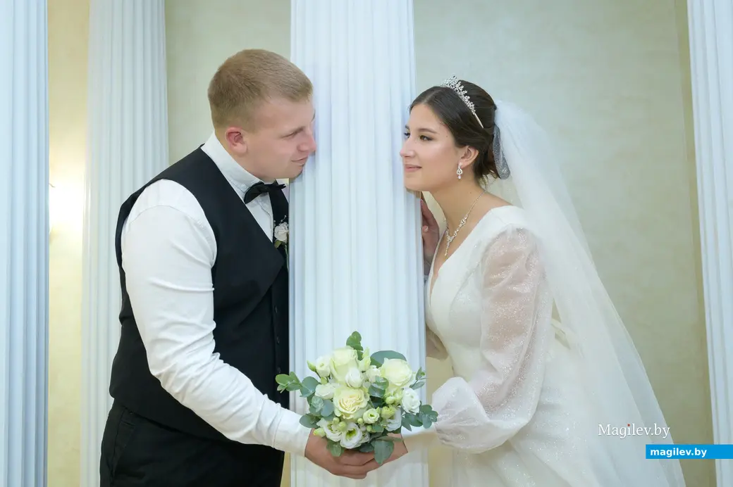 20.12.2025. Отдел ЗАГС Бобруйского горисполкома. Свадебная пара. Анастасия и Данила