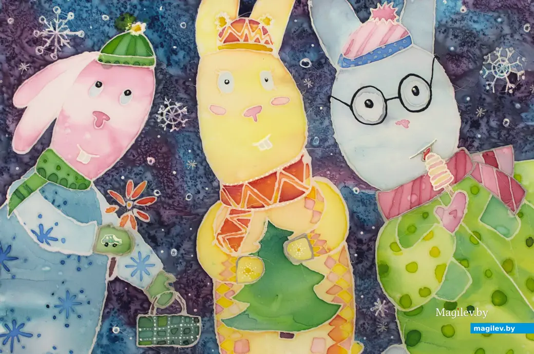 20 декабря 2025 года. Могилев. Выставочный зал. Выставка «Каляровая скарбонка».