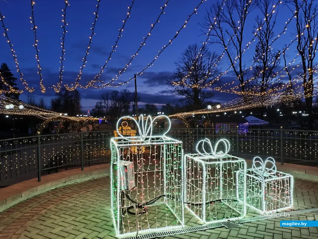 23 декабря 2025 года. Могилев. Парк Подниколья.