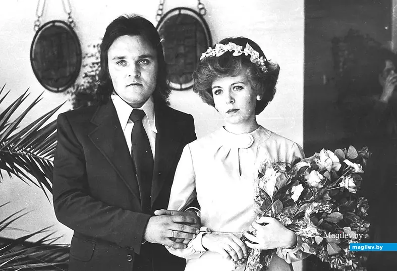 1978-й год. Могилев. Сергей и Елена Борисовы.