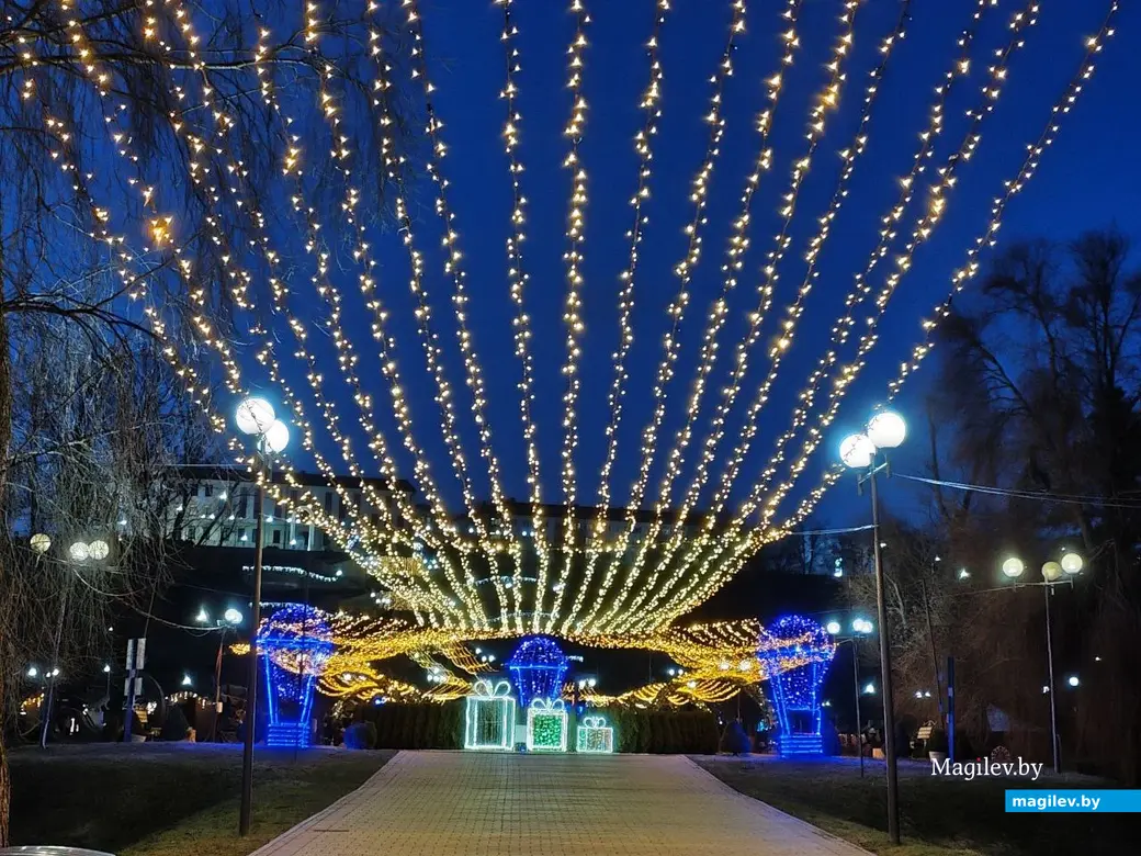 23 декабря 2025 года. Могилев. Парк Подниколья.