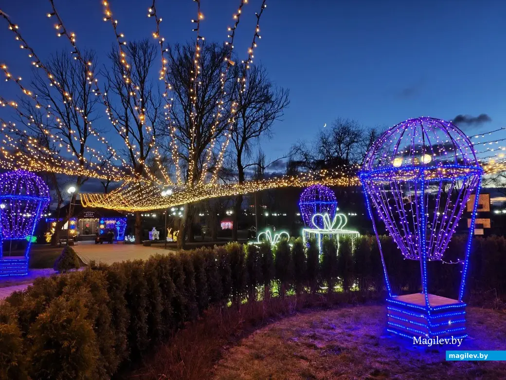 23 декабря 2025 года. Могилев. Парк Подниколья.